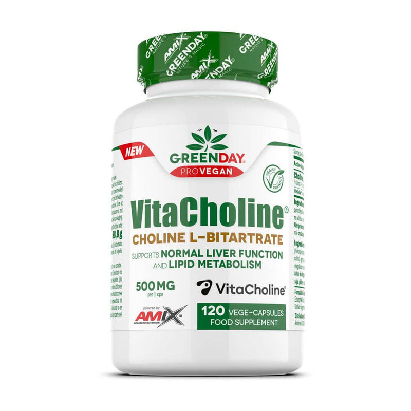 VitaCholine Colina L-Bitartrato 500mg - Amix Nutrition 0