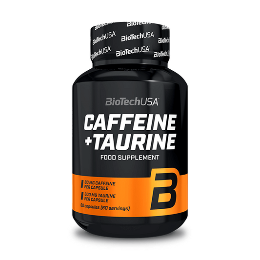 Cafeína e Taurina da marca Biotech USA em Pré / Intra / Pós