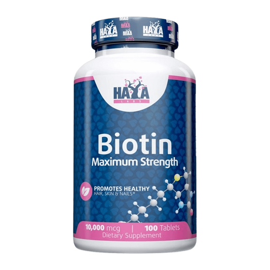 Biotina de Força Máxima 10.000mcg da marca Haya Labs em Vitaminas e Minerais