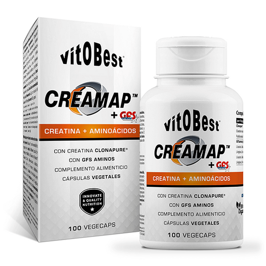 Creamap + GFS da marca VitoBest em Pré / Intra / Pós
