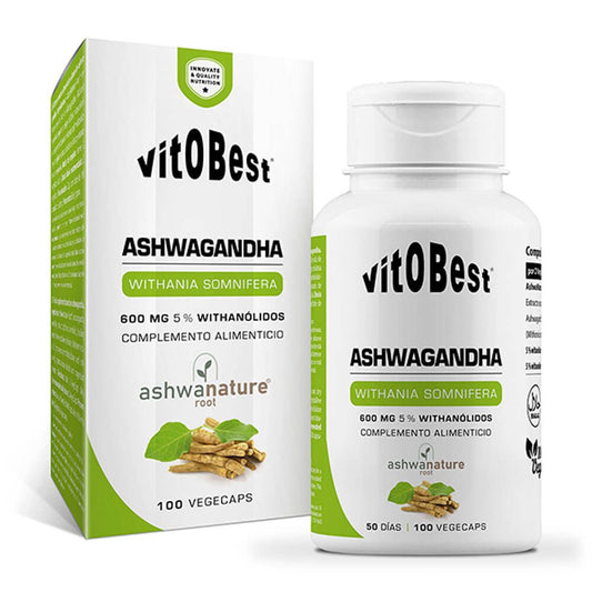 Ashwagandha (Ashwanature Root®) da marca VitoBest em Ashwagandha
