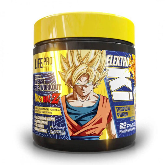Elektro Ki Dragon Ball Z da marca LifePRO em Pré-treino