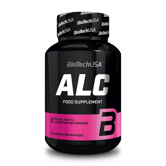 Alc (Acetil L-Carnitina) da marca Biotech USA em L-Carnitina e cafeína