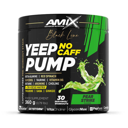 Yeep Pump sem cafeína da marca Amix Nutrition em Pré / Intra / Pós