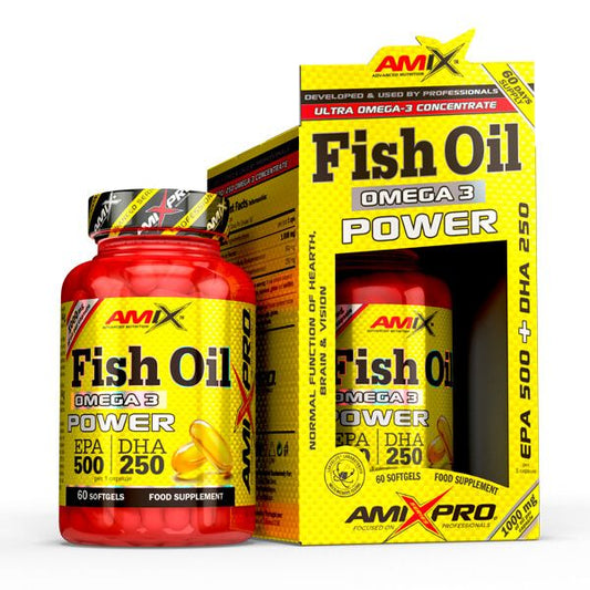 Fish Oil Ómega 3 Power da marca AmiXpro Series em AmiXpro® series