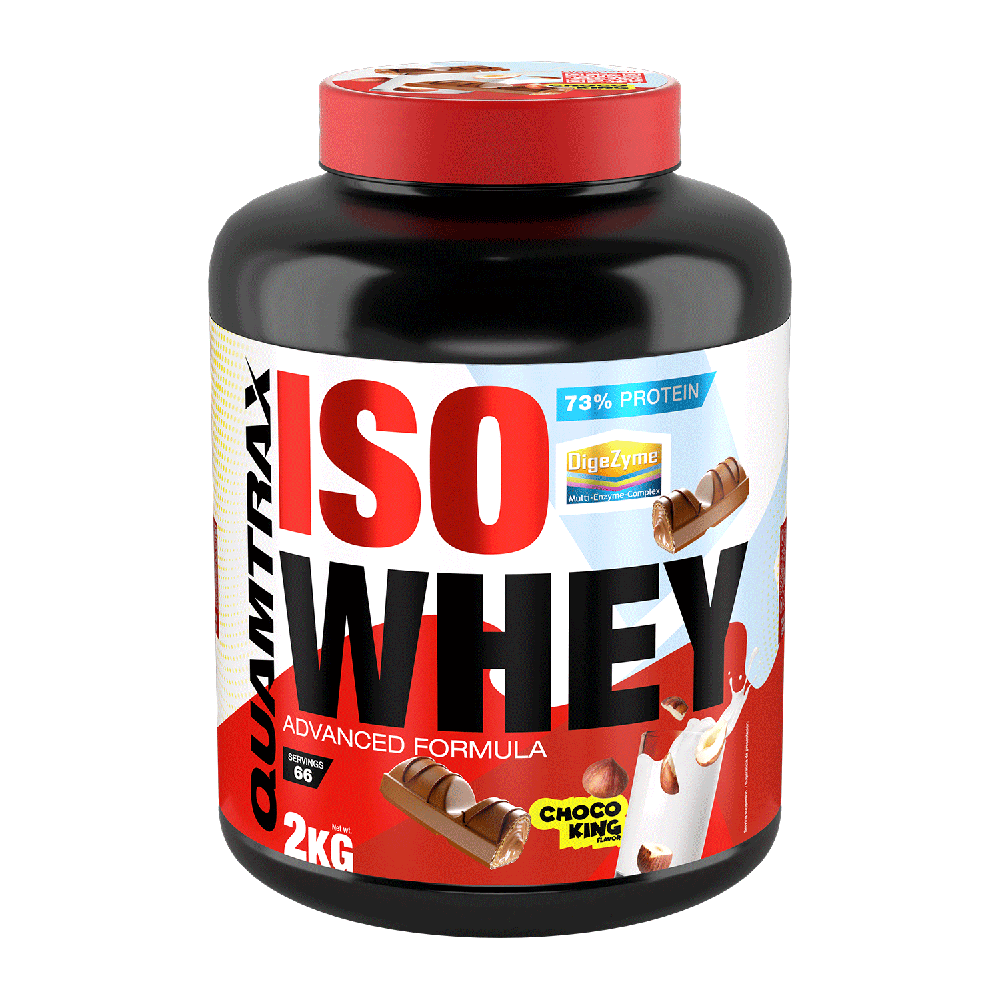 IsoWhey presentación de 2kg de la marca Quamtrax de la categoría proteína de aislado de suero isolate