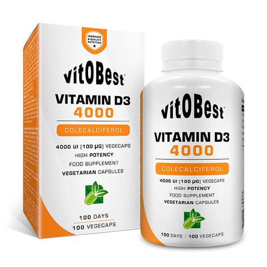 Vitamina D3 4000 UI da marca VitoBest em Vitaminas e Minerais