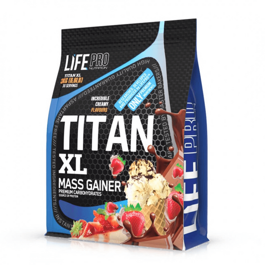 Titan da marca LifePRO em Gainers proteicos