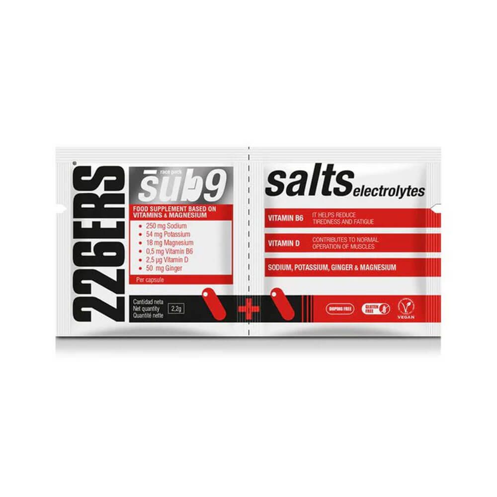 Sub9 Salts Electrolytes en duplo complemento alimenticio de hidratación de 226ERS