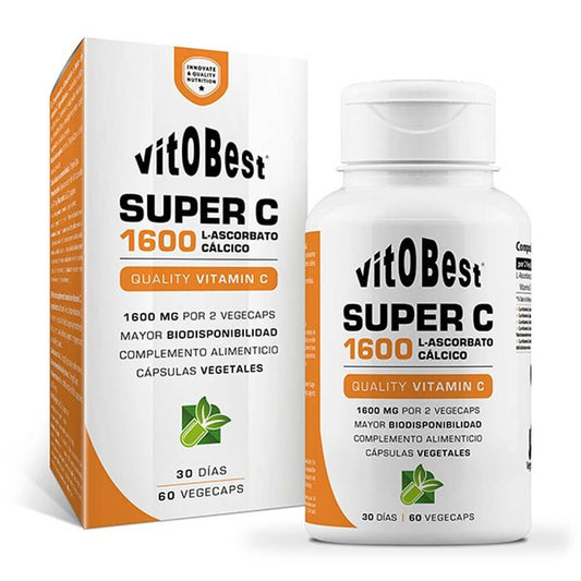 Super C 1600mg da marca VitoBest em Vitaminas e Minerais