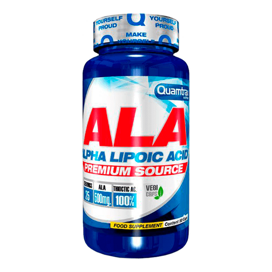 ALA (ácido alfa-lipóico) da marca Quamtrax em Vitaminas e Minerais