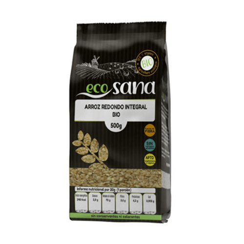 Arroz Integral Redondo da marca EcoSana em EcoSana
