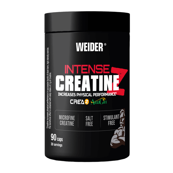 Creatine Intense Pure CreraZ envase de 90 cÃ¡psulas del fabricante Weider - creatina monohidrato