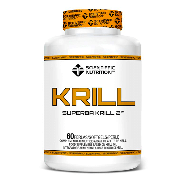 Krill Oil en 60 softgels de la marca Scientiffic Nutrition en la categoría aceite de pescado