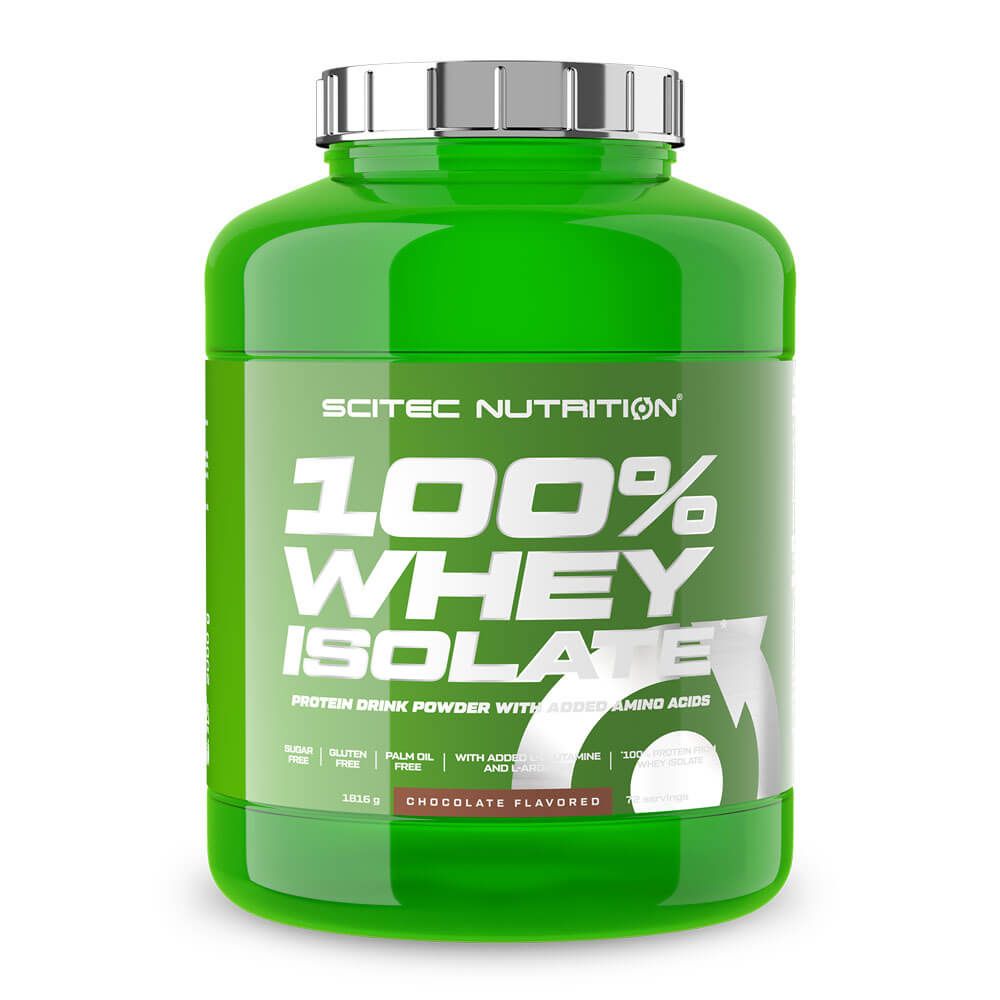 100% Whey Isolate en 1816g por Scitec Nutrition en la categoría proteína de aislado de suero isolate