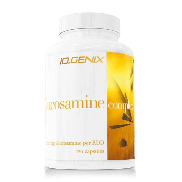 Glucosamina Complex bote de 120 cápsulas hecho por IO.Genix