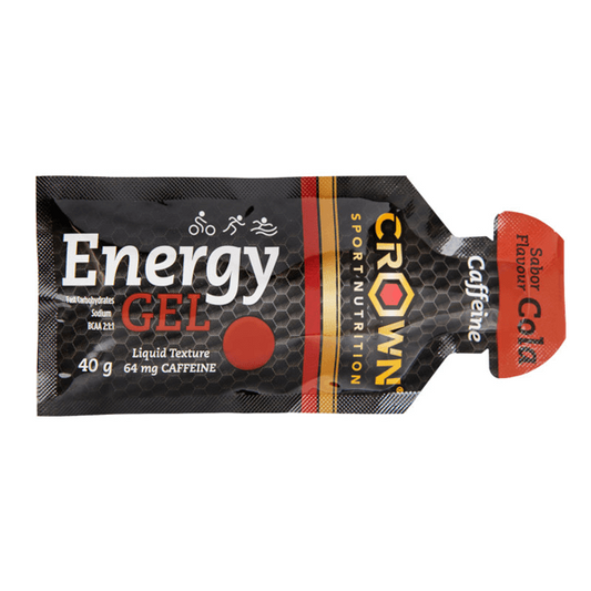 Gel Energético com Cafeína da marca Crown Sport Nutrition em Energéticos