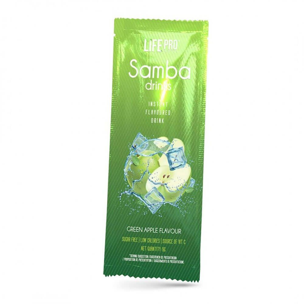 Samba Drink presentación de 9g de la marca LifePRO de la sección edulcorantes y saborizantes