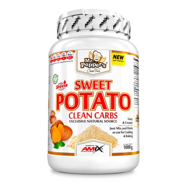 Hidratos de carbono limpos de batata-doce - Amix Nutrition 0