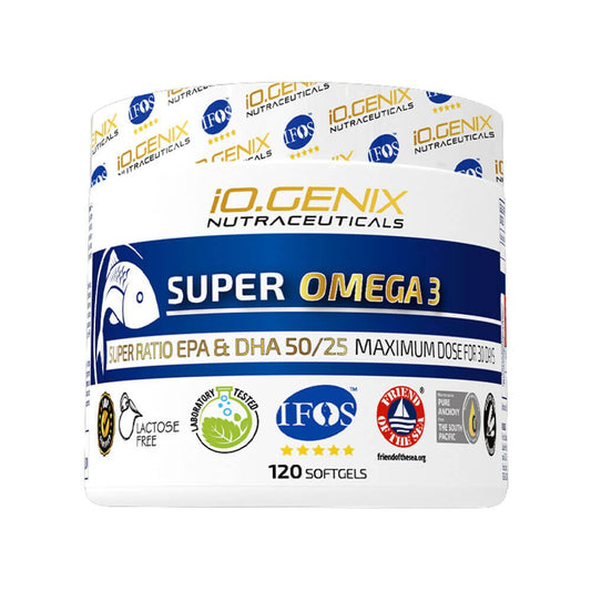 Super Ómega 3 EPA e DHA 50/25 da marca IO.Genix em Ómega 3