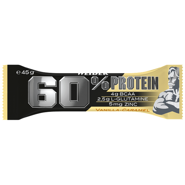 Barrita 60% Protein Bar de 45g del fabricante Weider (Barritas de Proteinas)
