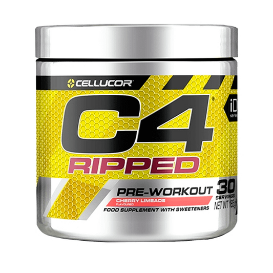C4 Ripped da marca Cellucor em Pré / Intra / Pós