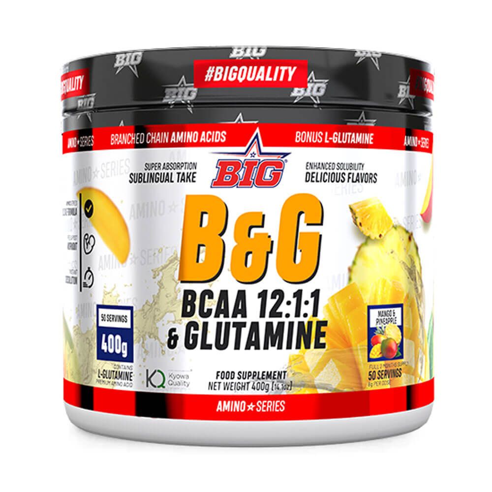 B&G 12:1:1 de bcaa+glutamina en la sección de bcaa + glutamina por BIG