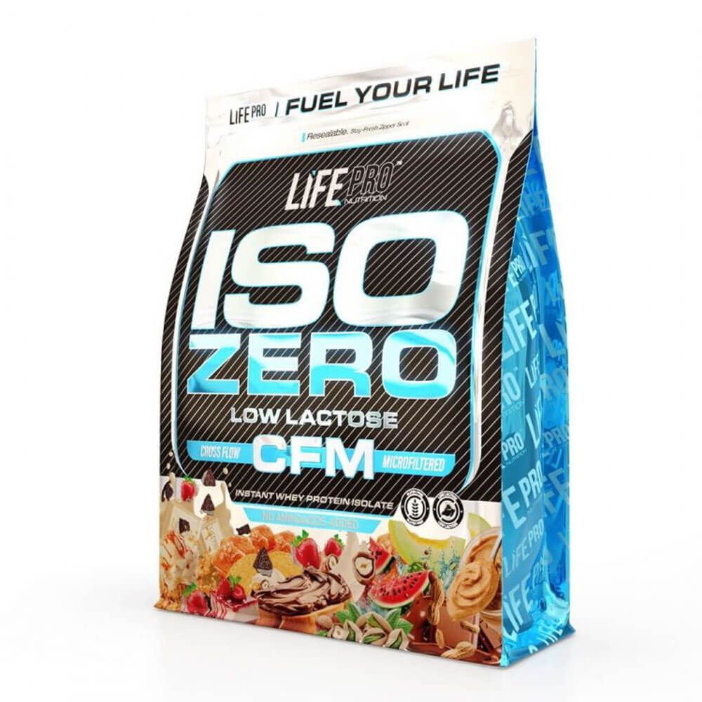 Isolate Zero CFM envase de 1600g complemento alimenticio de proteína de aislado de suero isolate por LifePRO