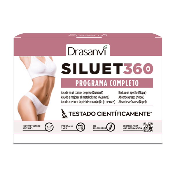 Siluet 360 presentación de 120 tabletas del fabricante Drasanvi en la sección de otros quemadores