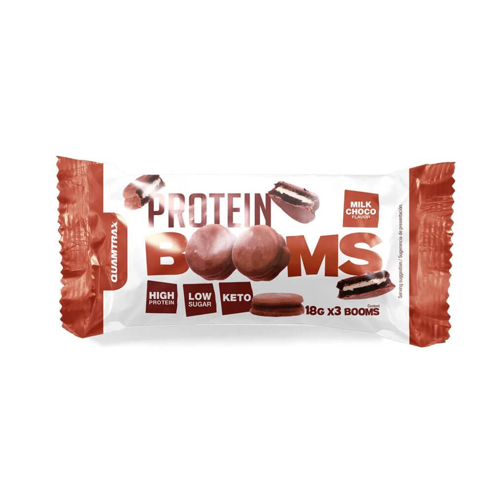 Protein Booms de 18g x 3booms en la categoría barritas de proteinas de la marca Quamtrax