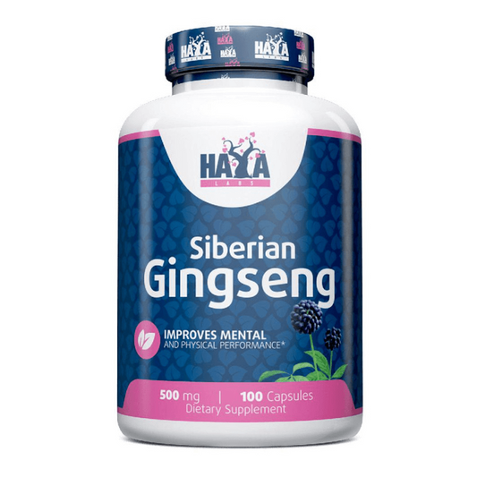 Ginseng Siberiano 500mg da marca Haya Labs em Haya Labs