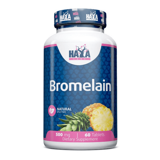 Bromelaína 500mg da marca Haya Labs em Haya Labs