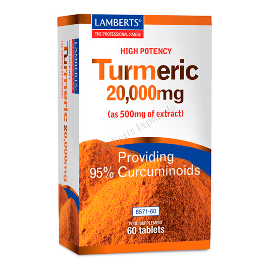 Curcuma 20.000mg da marca Lamberts em Lamberts