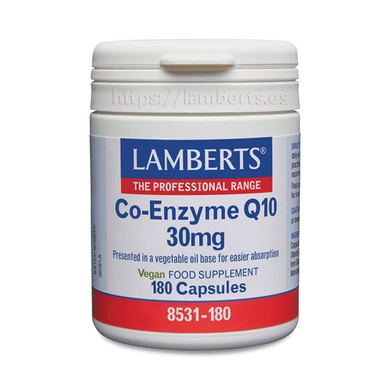 Coenzima Q10 30mg (CoQ10 ou ubiquinona) - Lamberts 0