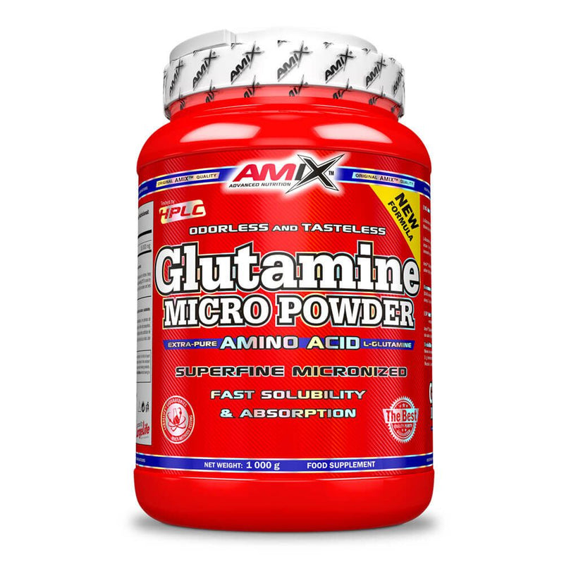 Glutamina em pó micronizado - Amix Nutrition 0