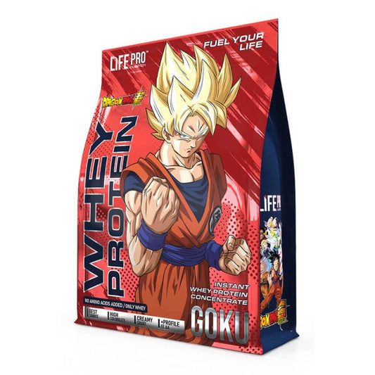 Whey Protein Dragon Ball Super Edição Limitada Goku da marca LifePRO em Proteína de soro de leite (Whey)