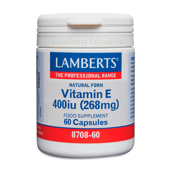 Vitamina E Natural 400IU - Lamberts 0