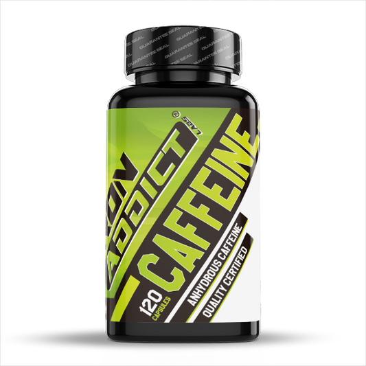 Cafeína 200mg da marca Iron Addict Labs em Pré / Intra / Pós