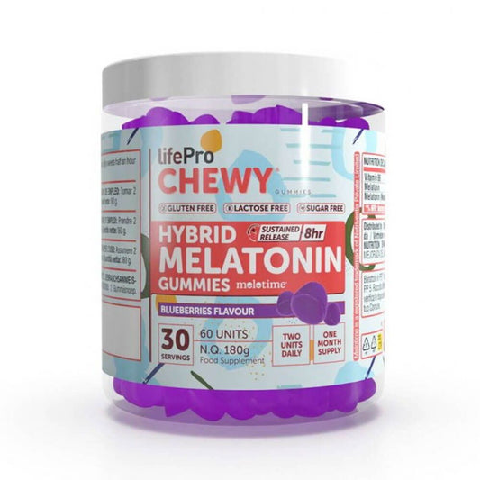 Gummies de melatonina Hybrid da marca LifePRO em Melhoria do sono