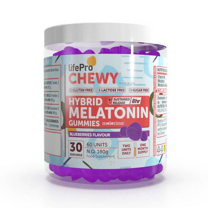 Gummies de melatonina Hybrid - LifePRO 0