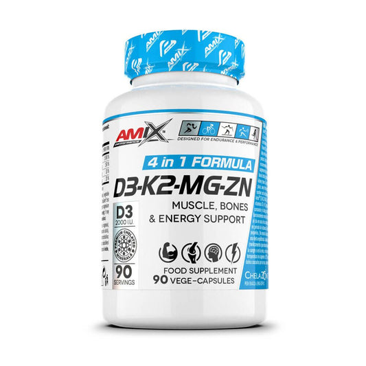 D3-K2-MG-ZN da marca Amix Nutrition em Vitaminas e Minerais