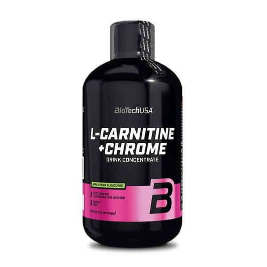 L-Carnitina + Crómio líquida da marca Biotech USA em Biotech USA