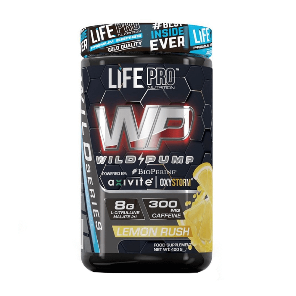 Wild Pump de 400g en la sección de pre entreno de la marca LifePRO