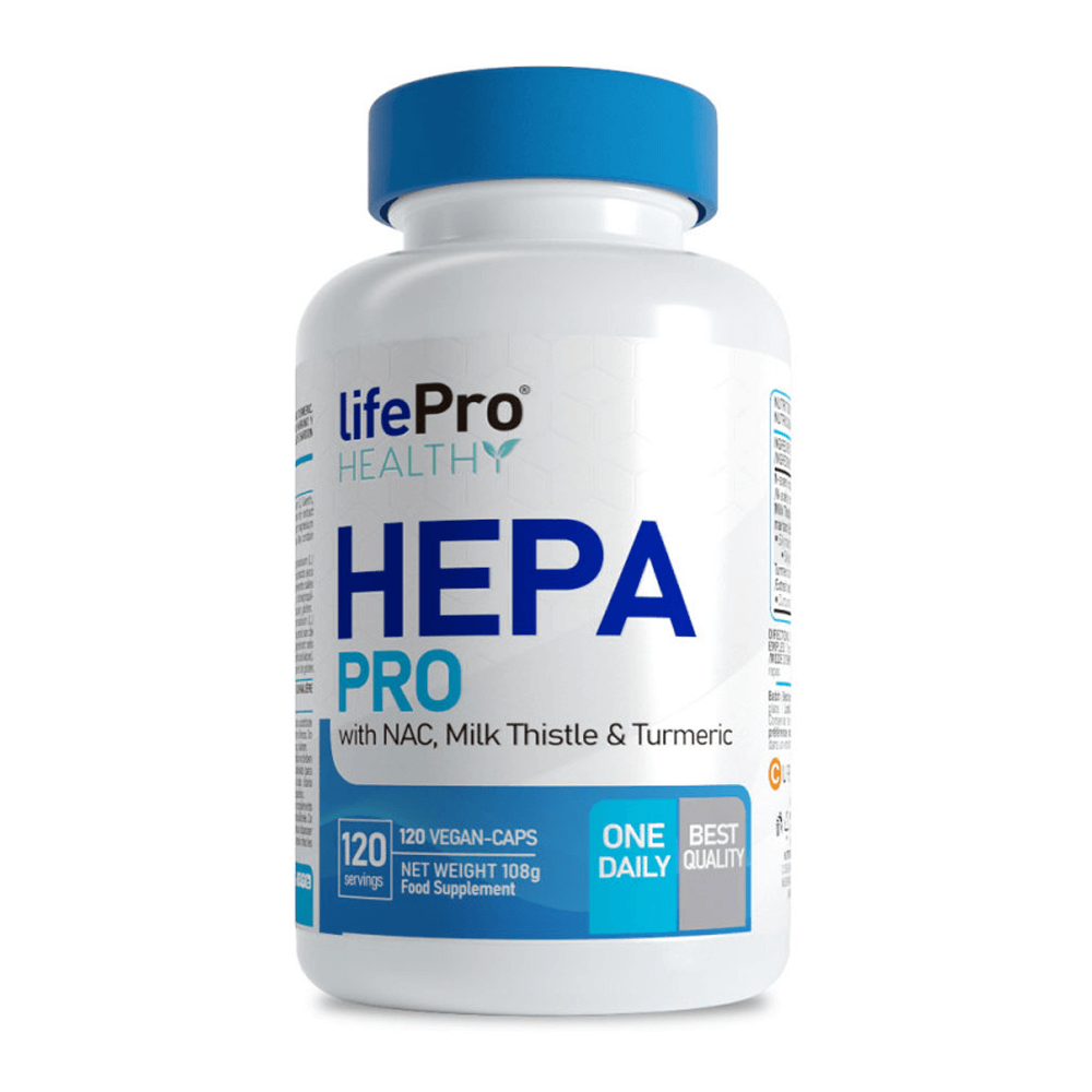 Hepa Pro de 120 cápsulas veganas de LifePRO de la categoría protectores hepáticos
