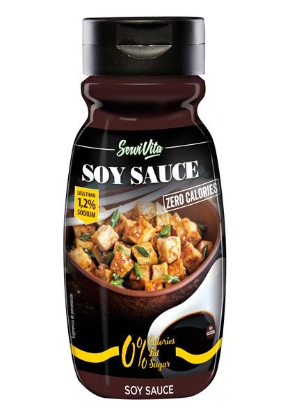 Molho de soja 0% da marca Servivita em Molhos e xaropes