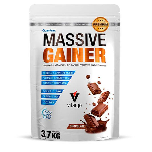 Massive Gainer da marca Quamtrax em Gainers proteicos