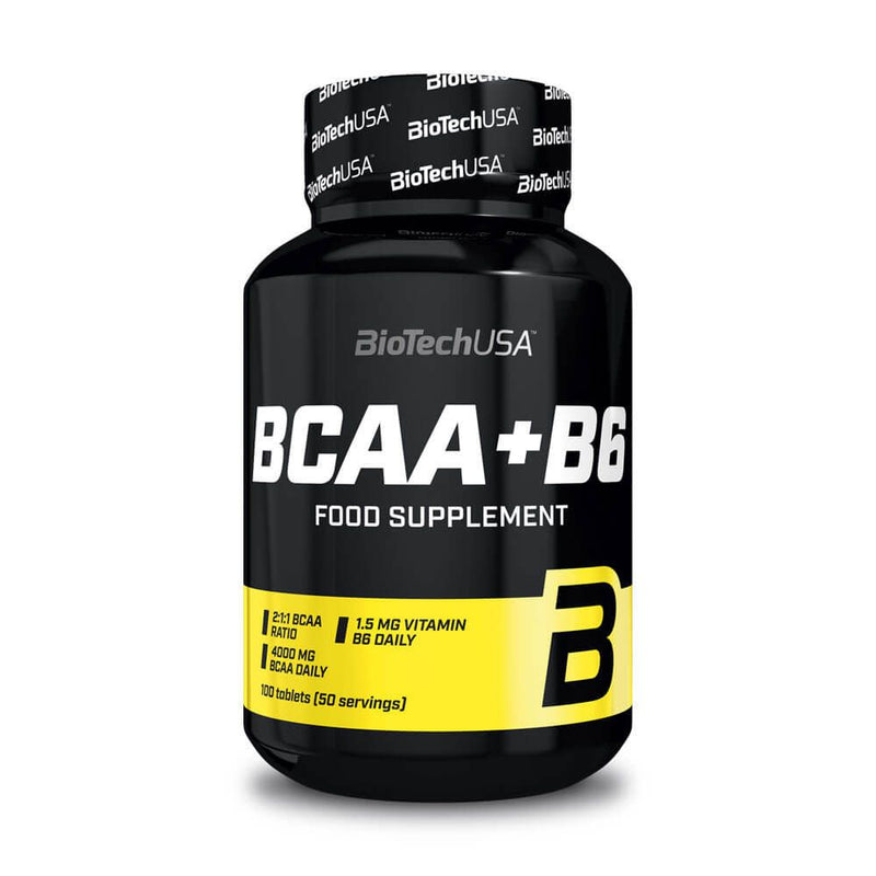 BCAA+B6 em comprimidos - Biotech USA 0