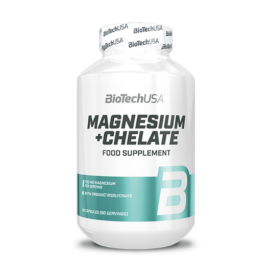 Magnésio + Quelato da marca Biotech USA em Biotech USA