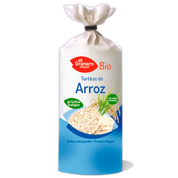 Tortitas de arroz biológicas - El Granero Integral 0