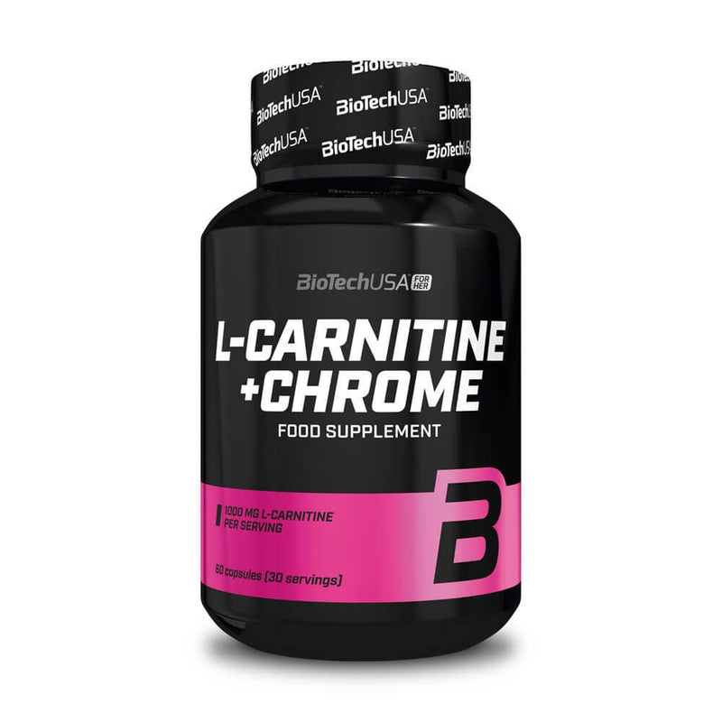 L-Carnitina + Crómio - Biotech USA 0